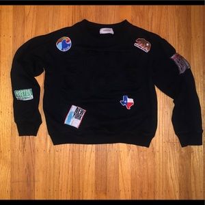 Soul Cycle Patch Sweater — Rare, limited edition